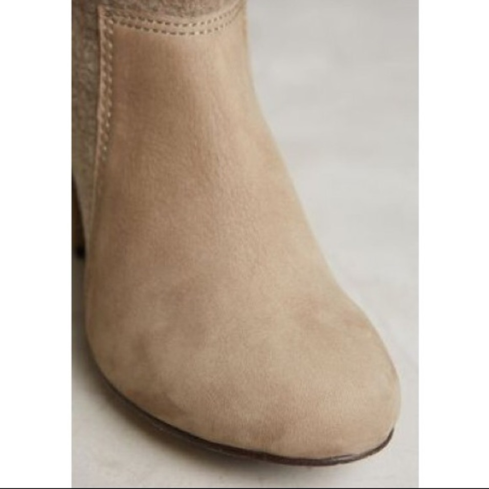 Cuffed Collar Versatile Heeled Booties - Picture 5 of 5